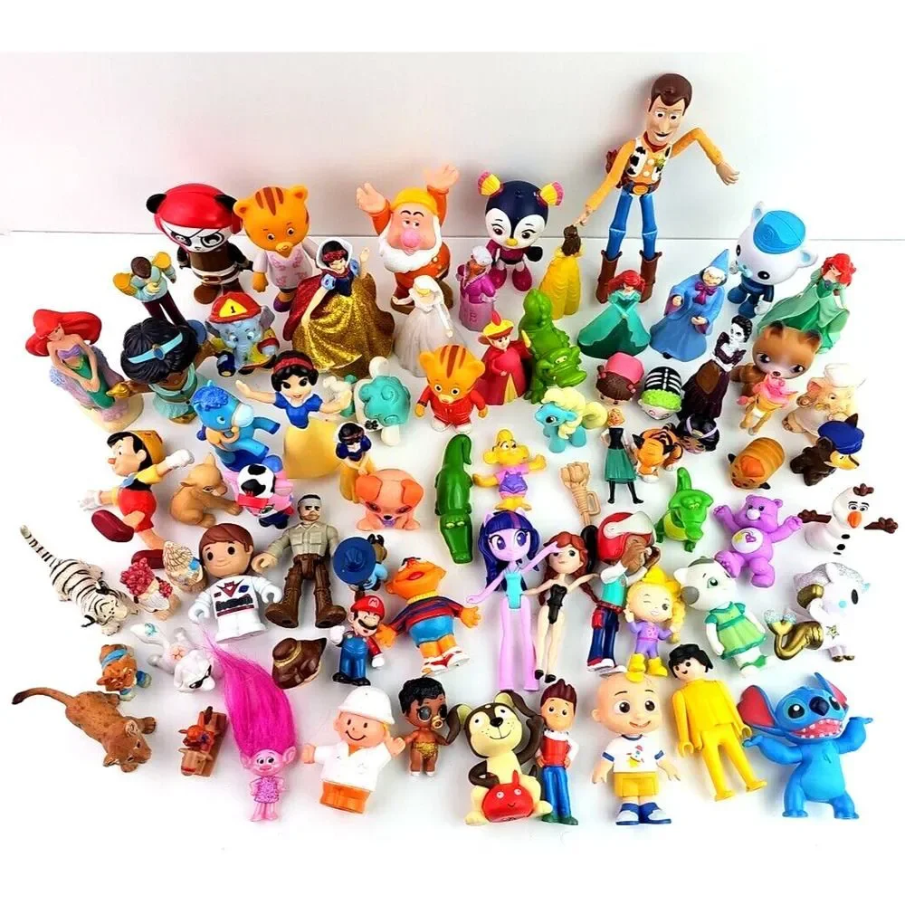 Large LOT of Small Toys Action Figure Disney Pixar Mattel Hasbro Vintage to Now